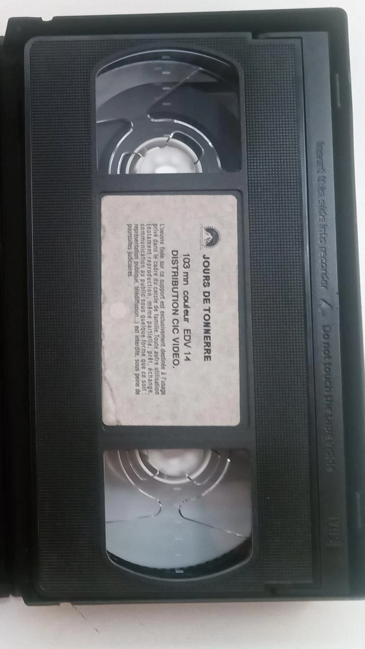 VHS Dagen van donder – Tom Cruise, Nicole Kidman, Robert Duvall – photo 2